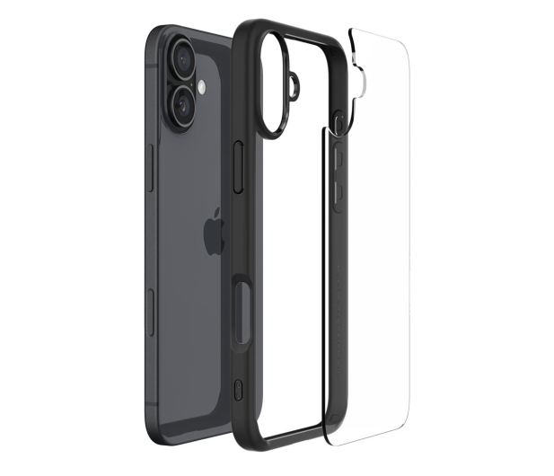 SPIGEN Ultra Hybrid do iPhone 16 Plus Matte Black ACS08072 - 1279663 - zdjęcie 2